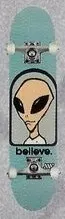 Alien Workshop Believe deck in the Cali4nia Skate Express #75 1994