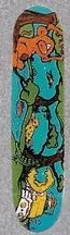Invisible Rain Forest deck in the Cali4nia Skate Express #75 1994