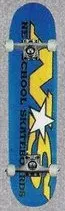 New School Star Logo deck in the Cali4nia Skate Express #75 1994