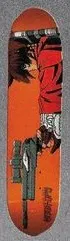 Hook-Ups Hunter deck in the Cali4nia Skate Express #75 1994