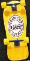 G&S Billy Ruff Fibrelite deck in the California Surf Style 1988