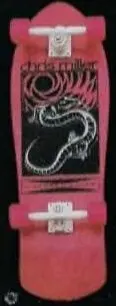 G&S Chris Miller Round Nose deck in the CCS 1987
