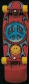 Schmitt Stix Lucero Street Thing deck in the CCS 1987