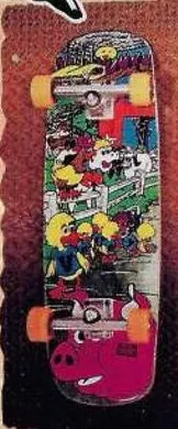 World Industries Vallely Full Street deck in the CCS 1990 Fall