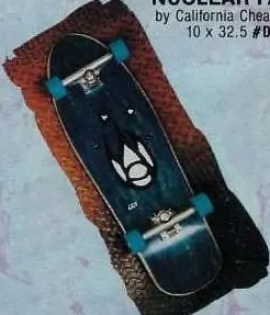 California Cheap Global Burnout deck in the CCS 1990 Winter