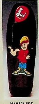 New School Mama's Boy deck in the CCS 1991 Winter