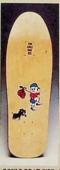 H-Street Boyle Brat Size deck in the CCS 1991 Winter