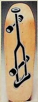 Black Label Crutch deck in the CCS 1991 Winter