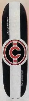 California Cheap Big "C" Slick deck in the CCS 1992 Winter