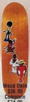 California Cheap Street Seen Wood deck in the CCS 1992 Winter