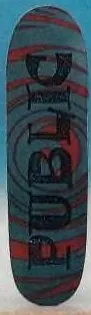 Public Public Logo deck in the CCS 1992 Winter