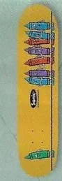 Sonic Woodstock Crayons deck in the CCS 1996 Fall