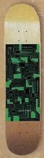 Acme Motherboard Longboard deck in the CCS 1996 Summer