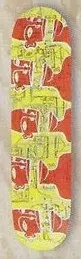 Toy Machine Templeton Faces deck in the CCS 1996 Summer