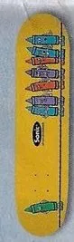 Sonic Simon Woodstock Crayons deck in the CCS 1996 Summer