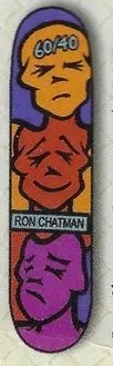 60/40 Ron Chatman Faces deck in the CCS 1997 Holiday