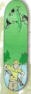 Toy Machine Mike Frazier Hook deck in the CCS 1997 Holiday