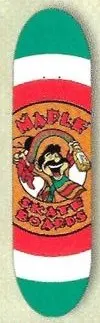 Maple El Borracho deck in the CCS 1997 Holiday