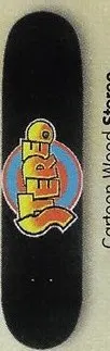 Stereo Cartoon deck in the CCS 1997 Holiday