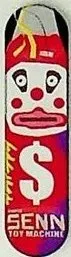 Toy Machine Senn Piñata deck in the CCS 1998 Winter