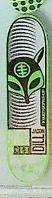 Alien Workshop Dill Mask deck in the CCS 2000 Back To School