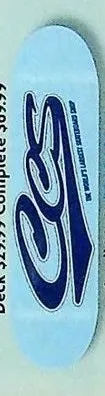 CCS Classic Script (Light Blue) deck in the CCS 2001 Fall