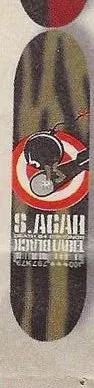 Black Label Agah Nosebleed deck in the CCS 2001 Late Spring