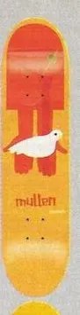 Enjoi Mullen Sinner deck in the CCS 2002 Summer