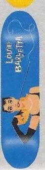 Enjoi Barletta Hepburn deck in the CCS 2002 Summer