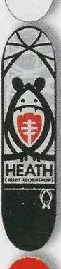 Alien Workshop Kirchart Bat deck in the CCS 2003 Back To School