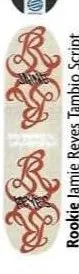Rookie Reyes Tambio Script deck in the CCS 2003 Spring Preview