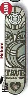 Element Tave Animalution deck in the CCS 2007 Summer