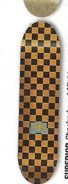 Superior Checkerboard Mini Logo deck in the CCS 2011 Back To School