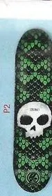 Zero Thomas P2 Skull Stencil deck in the CCS 2011 Back To School