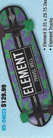 Element Mamba Mahalo deck in the CCS 2011 Late Fall