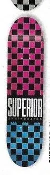 Superior Checkerboard (Blue/Pink) deck in the CCS 2011 Winter