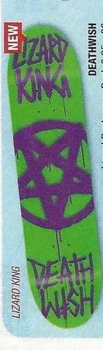 Deathwish Lizard Pentagram deck in the CCS 2011 Winter