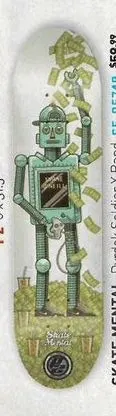 Skate Mental Dyrdek Soldier X Band deck in the CCS 2012 Holiday