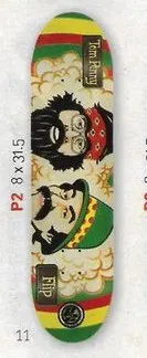 Flip Penny Cheech & Chong deck in the CCS 2012 Holiday