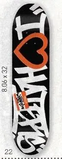 DGK Haters Tag (Black) deck in the CCS 2012 Holiday