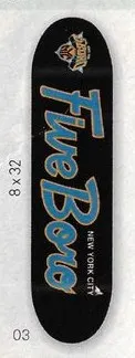 5Boro Script Series deck in the CCS 2012 Holiday