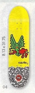 Alien Workshop Keith Haring Collab (Yellow) deck in the CCS 2012 Holiday