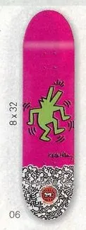 Alien Workshop Keith Haring Collab (Pink) deck in the CCS 2012 Holiday