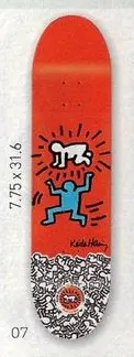 Alien Workshop Keith Haring Collab (Orange) deck in the CCS 2012 Holiday
