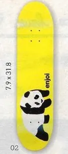 Enjoi OG Panda (Yellow) deck in the CCS 2012 Holiday