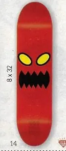 Toy Machine Monster Face (Red) deck in the CCS 2012 Holiday