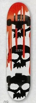 Zero 3 Skulls W/Blood deck in the CCS 2012 Holiday