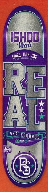 Real Ishod Low Pro Chrome deck in the CCS 2012 Holiday
