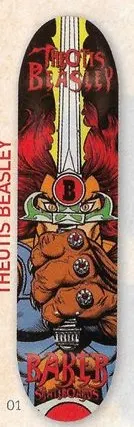 Baker Beasley Eye Of The Tiger deck in the CCS 2012 Holiday