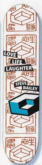 Consolidated Bailey Love Life Laughter deck in the Consolidated 2001 Spring